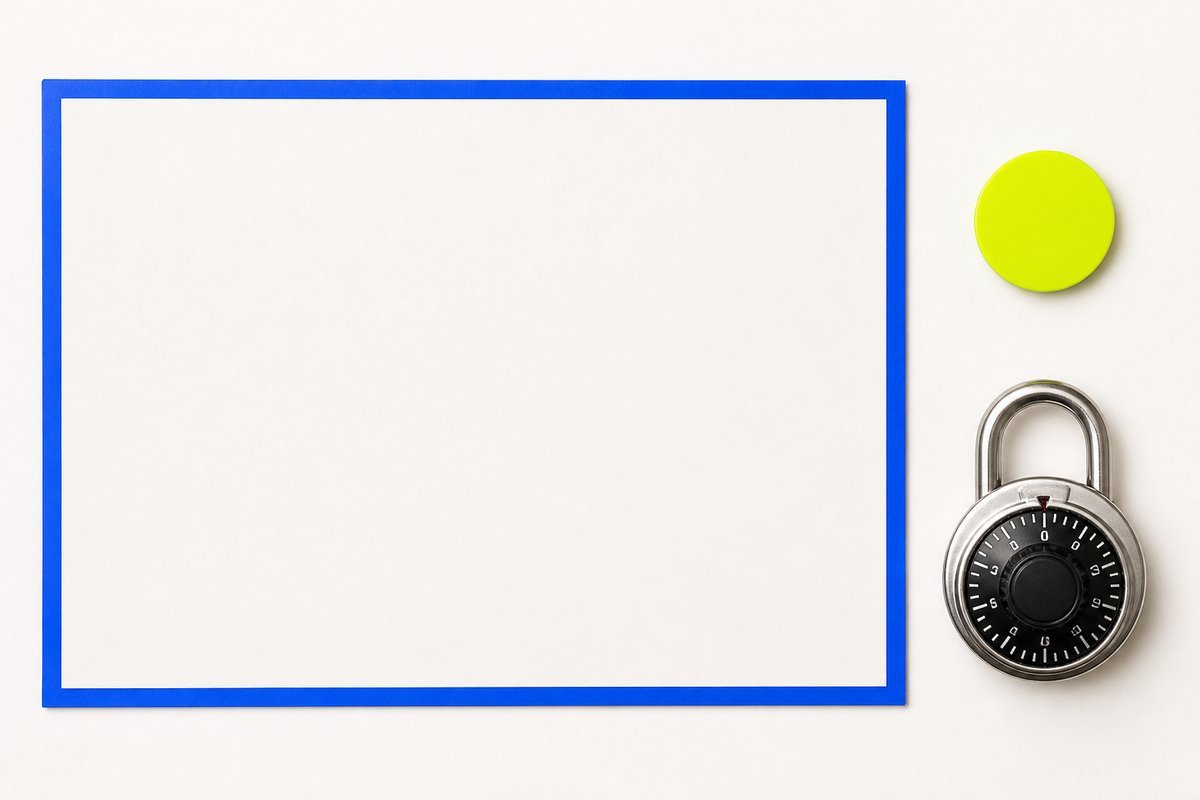 Bone review card, cobalt edge, lime chip: locked diuretic drawer