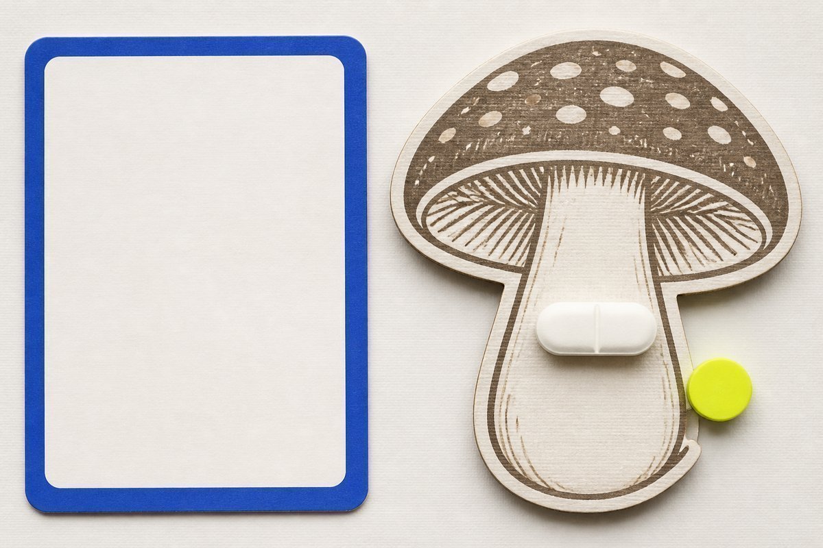 Bone review card, cobalt edge, lime chip: first hours, 500 mg tablet