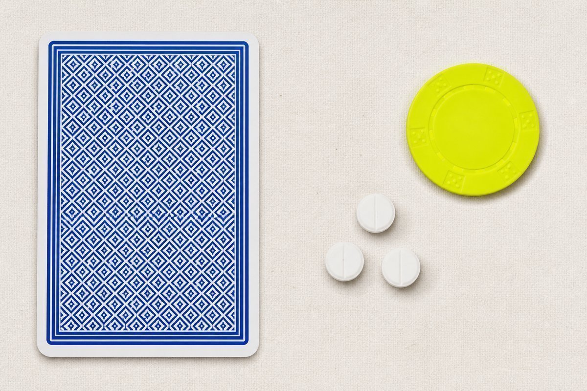 Bone review card, cobalt edge, lime chip: two names, 3 mg tablets