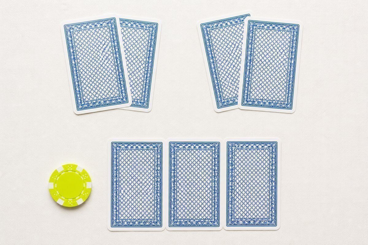 Bone review card, cobalt edge, lime chip: two 100 shapes, one INN